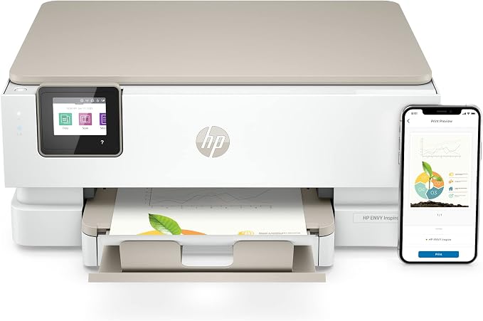HP ENVY Inspire 7255e Wireless Color Thermal Inkjet Printer, Easy setup - Image 19
