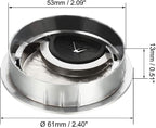 uxcell Cable Hole Cover, 2.1Inch/53mm Zinc Alloy Desk Wire Cord Cable Grommets - Image 2