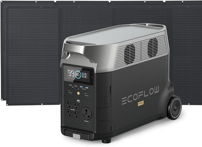 EF ECOFLOW Solar Generator 3.6KWh DELTA Pro by EFECOFLOW
