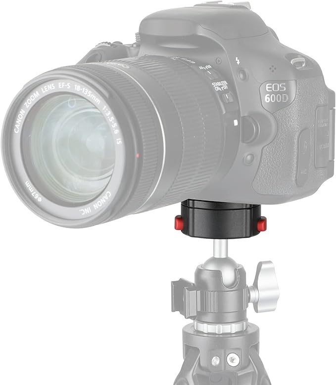 CAMVATE Quick Release Tripod Head Base Mount - Image 3