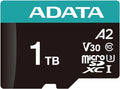 ADATA Premier Pro 1TB MicroSDXC UHS-I U3 V30 Class 10 A2 MircoSD Memory Card by ADATA