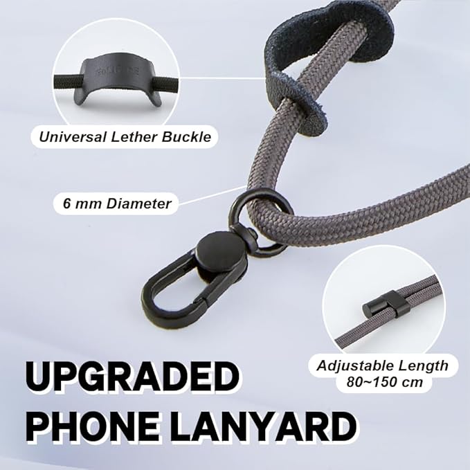 Universal Phone Lanyard, Anti-Theft Crossbody Strap - Image 2