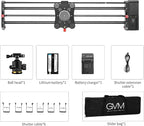 GVM Motorized Camera Slider, Motorized Time Lapse and Video Shot Follow Focus - Image 9