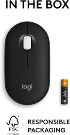 Logitech Pebble Mouse 2 M350s Slim Bluetooth Wireless Mouse, Lightweight - Image 9