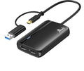 USB 3.0 Hub to Dual HDMI Adapter by LIONWEI