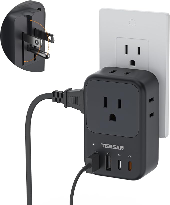 TESSAN USB C Charger Block 20W PD, Fast Charging Adapter by TESSAN
