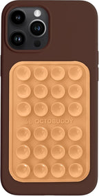 Classic MAX - Silicone Suction Phone Case Adhesive Mount - Hands-Free, Strong by Octobuddy