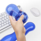 Gel Keyboard and Mouse Wrist Rest, Cute Wrist Support and Arm Support Keyboard - Image 4