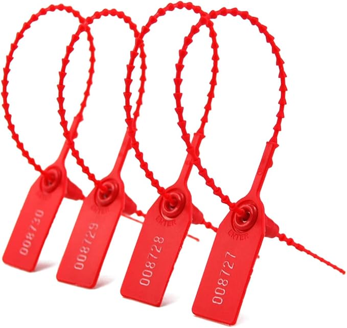Leadseals 100 Plastic Tamper Seals, Zip Ties - Image 4