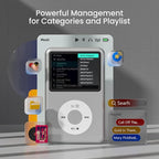 Mp3 Player with Bluetooth Y1 Portable Music Digital Players Supports Playlist - Image 2