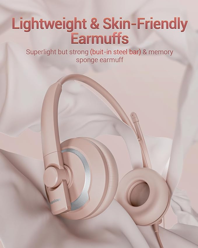 Computer USB Headset with Microphone - Image 2