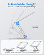 Adjustable Laptop Stand, Computer Stand - Image 3