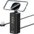 160W Fast Charging Station, TenTrend Power Strip Tower Surge Protector by TenTrend
