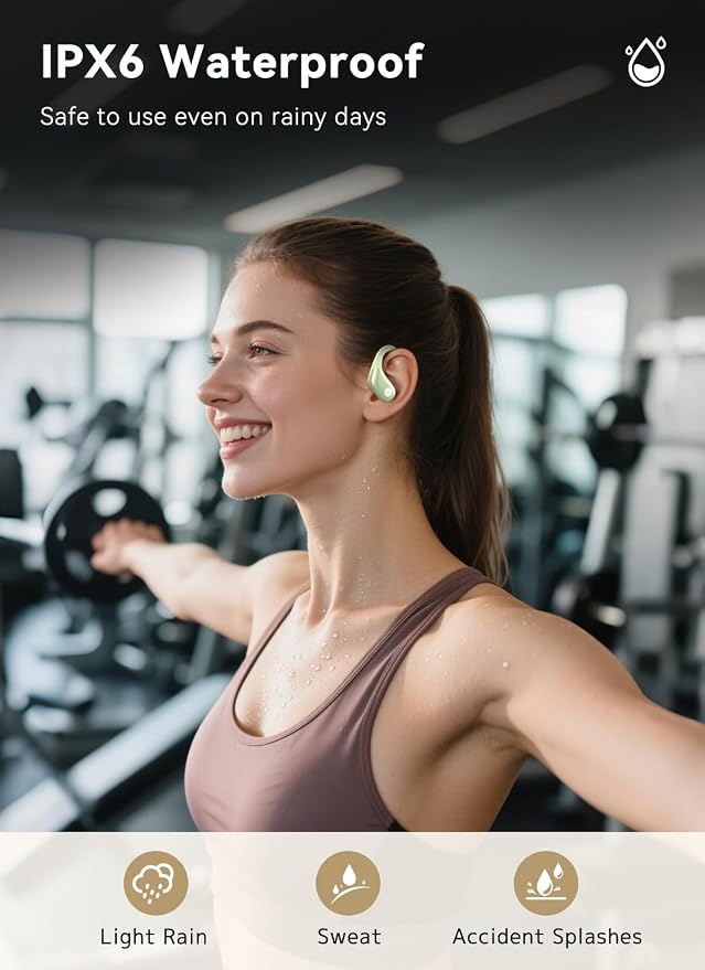 Wireless Earbuds, ANC Noise Cancelling Sport Ear Buds - Image 9