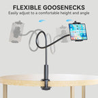 KDD Gooseneck Tablet Stand, 360° Adjustable Phone & iPad Holder - Image 7