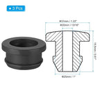 PATIKIL 25mm / 1 Inch Drill Hole, 13/16 Inch ID Rubber Grommets - Image 2
