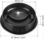 uxcell Cable Hole Cover, 2Inch/50mm Zinc Alloy Desk Wire Cord Cable Grommets - Image 2