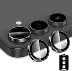 for Samsung Galaxy S24 FE Camera Lens Protector, Individual Metal Ring Tempered - Image 2