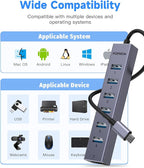 FORIDA USB C to USB Hub, 8 Ports USBC HUB - Image 8