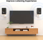 suptek Dual Side Clamping Bookshelf Speaker Wall Mounting Bracket - Image 4