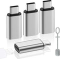 MoKo 4 Pack Lightning Female to USB C Male Adapter, USB-C Lightning Adapter by MoKo
