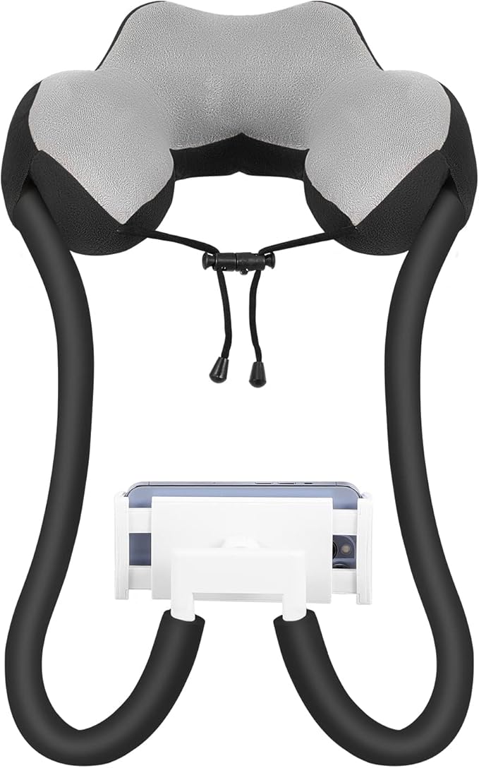 MoKo Neck Phone Holder, Lazy Gooseneck Phone Pillow Holder Bracket, 360° Rotate by MoKo