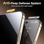 EGV Compatible for iPhone 16 Pro Max Privacy Screen Protector, Privacy Screen - Image 3
