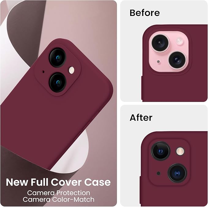 FireNova Designed for iPhone 15 Case, Silicone Upgraded Phone Case with - Image 3