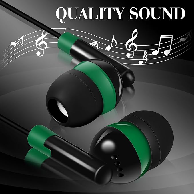 Kanayu 100 Pack Wired Earbuds Bulk - Image 4