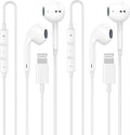 2 Pack Lightning Headphones, True Plug and Play Wired Earbuds by MatsushoUSBCCharger