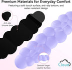 Cloud Wrist Rest for Computer Keyboard, 4-in-1 Memory Foam Leather Cloud - Image 5