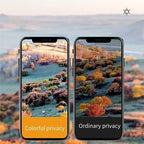 for iPhone 11/iPhone xr Privacy Colorful Screen Protector - Image 5