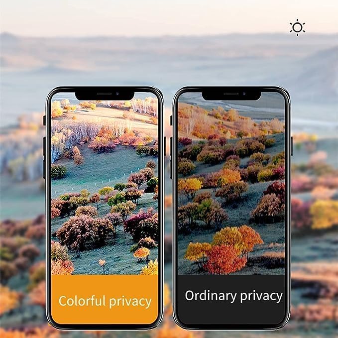 for iPhone 11/iPhone xr Privacy Colorful Screen Protector - Image 5