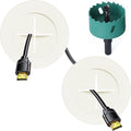 TV Wire Hider Kit for Wall Mount TV, in Wall Cable Management Kit, Includes 2 by Riozoo%C2%AE-EmbellishYouLife
