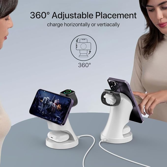 3 in 1 Wireless Charging Station - Image 5