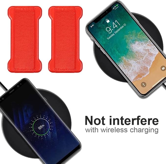 Phone Grip Holder for Hand, Universal Finger Strap Phone Holder, Finger Selfie - Image 3