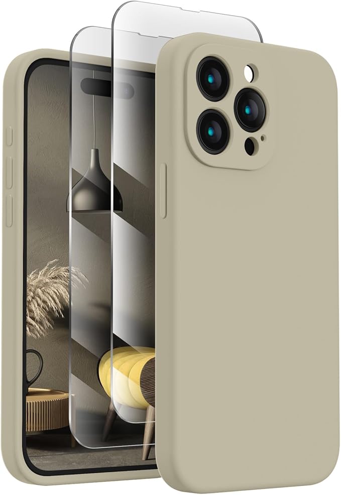 FireNova Designed for iPhone 15 Pro Case, Silicone Upgraded Phone Case with by FireNova