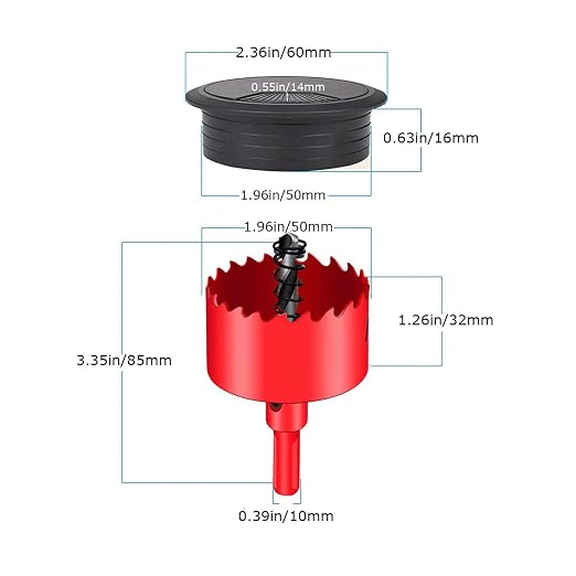 TuTuYa 8PCS Desk Grommet, Desk Grommet 2Inch Desk Cable Grommet Desk Cable Hole - Image 6