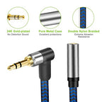 3.5mm Male to Female Extension Stereo Audio Extension Cable 10FT, - Image 3