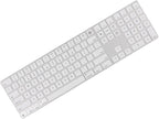 Allinside White Keyboard Cover for 2024 Mac Magic Keyboard by Allinside