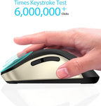 memzuoix 2.4G Wireless Mouse, 1400 DPI Computer Mice - Image 4