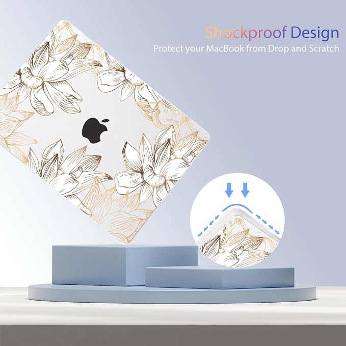 Teryeefi for MacBook Air 13 inch Case M1 2021 2020 2019 2018 Release, Plastic - Image 7