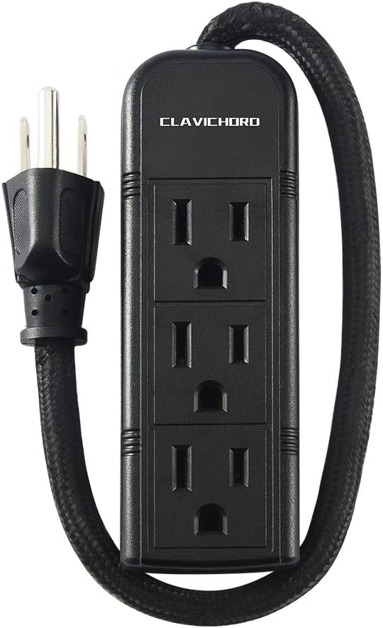 Power Strip with Flat Plug by CLAVICHORD