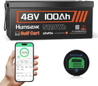 48V 100Ah Lithium Golf Cart Battery Group 8D by HumsiENK