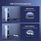 NexiGo PS5 Slim Silent Enhanced Cooling Fan - Image 3