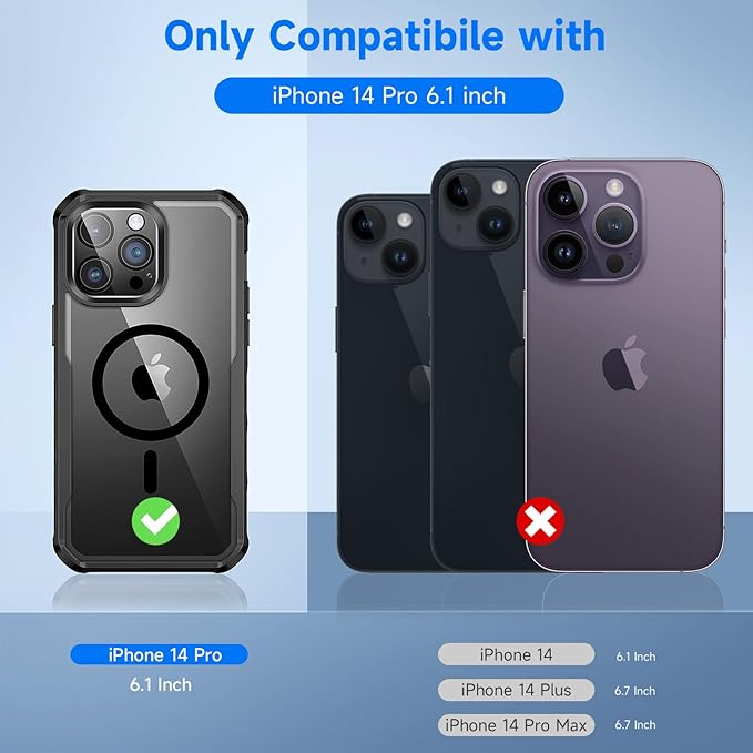 seacosmo for iPhone 14 Pro Case, Full Body Bumper - Image 2