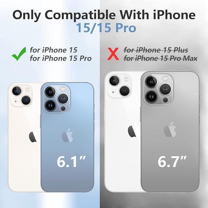 Battery Case for iPhone 15/15 Pro, Charging Case - Image 2