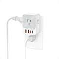 USB C Charger Block 20W PD, TESSAN 4 USB Wall Charger Fast Charging by TESSAN