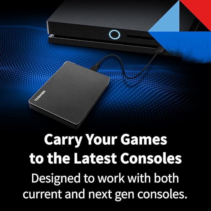 Toshiba Canvio Gaming 4TB Portable External Hard Drive USB 3.0, PC & Mac - Image 5