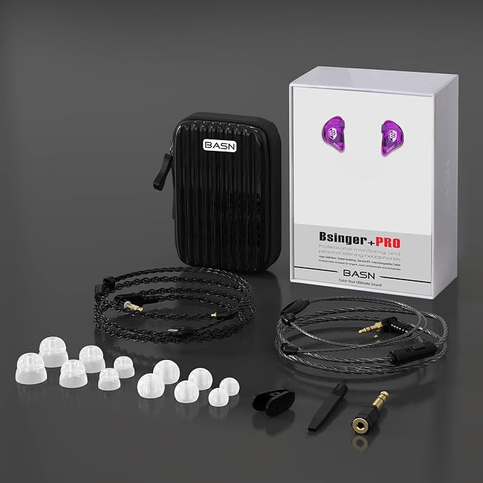 BASN Professional in Ear Monitor Headphones - Image 6